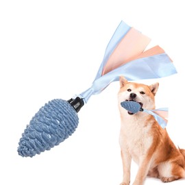 Pine Cone Dog Chew Toy,Squeaky Rope Dog Chew Toy with Teething Strips - Puppy Chew Toys, Pet Toys for Teething, Dog Toy for Pets, Dog Training, Energy Consuming