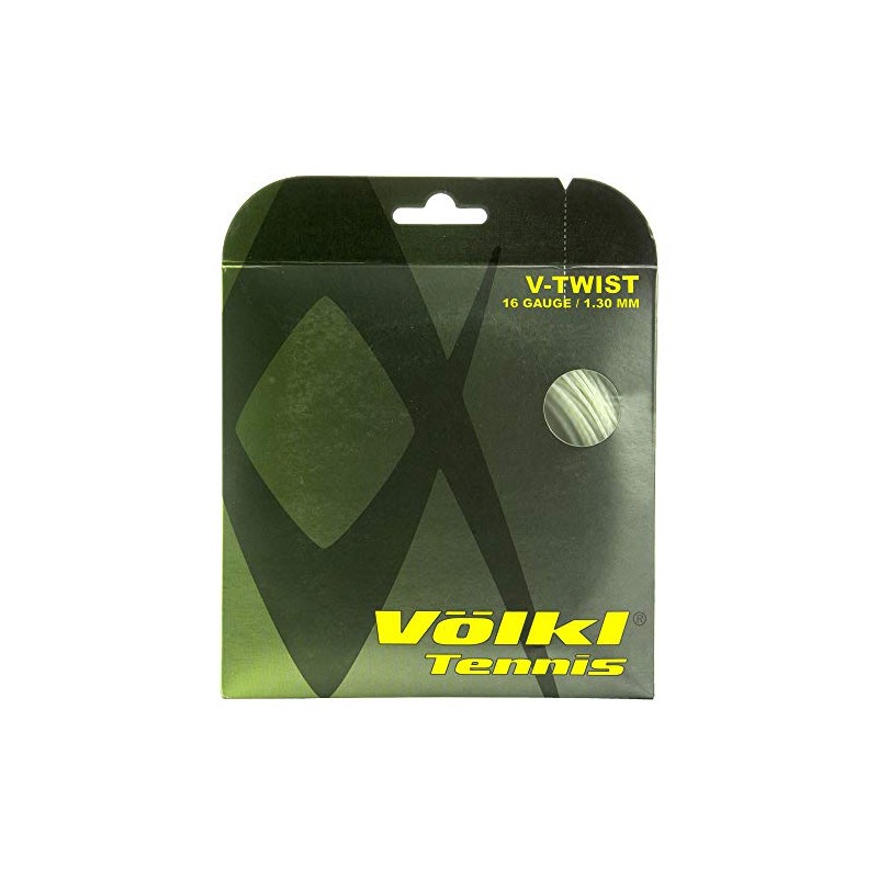 Volkl V-Twist - Juego de cuerdas de tenis, 16