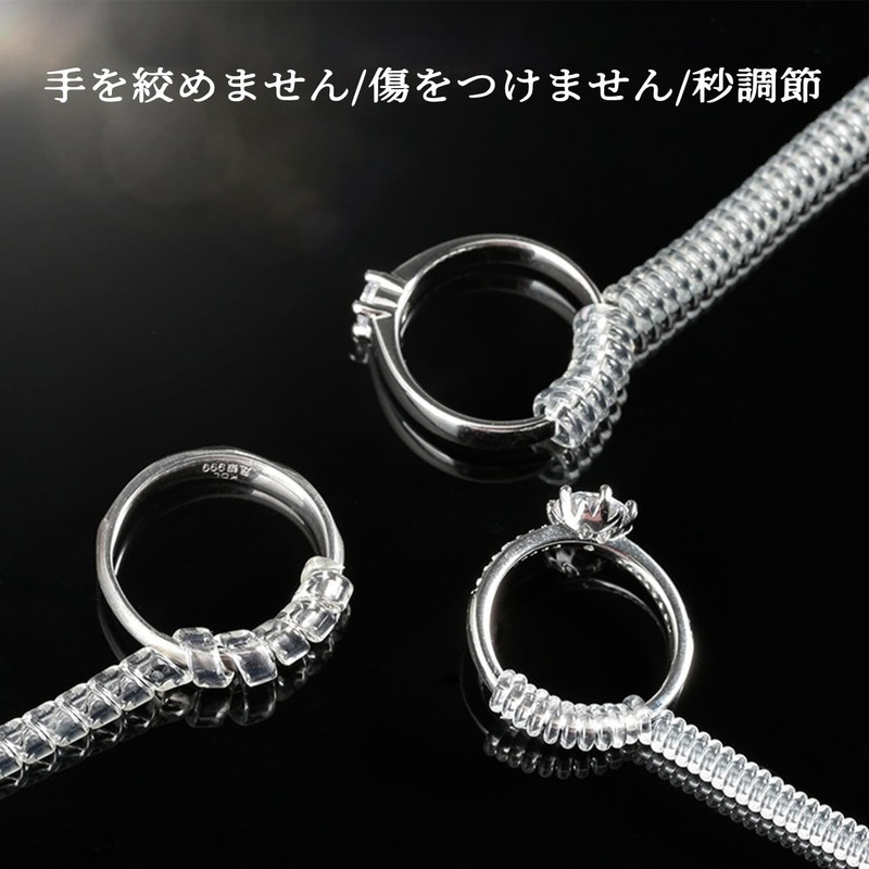 ChasCoCo Ring, Size Adjuster, Ring Tape Adjuster, Invisible Ring Stopper,