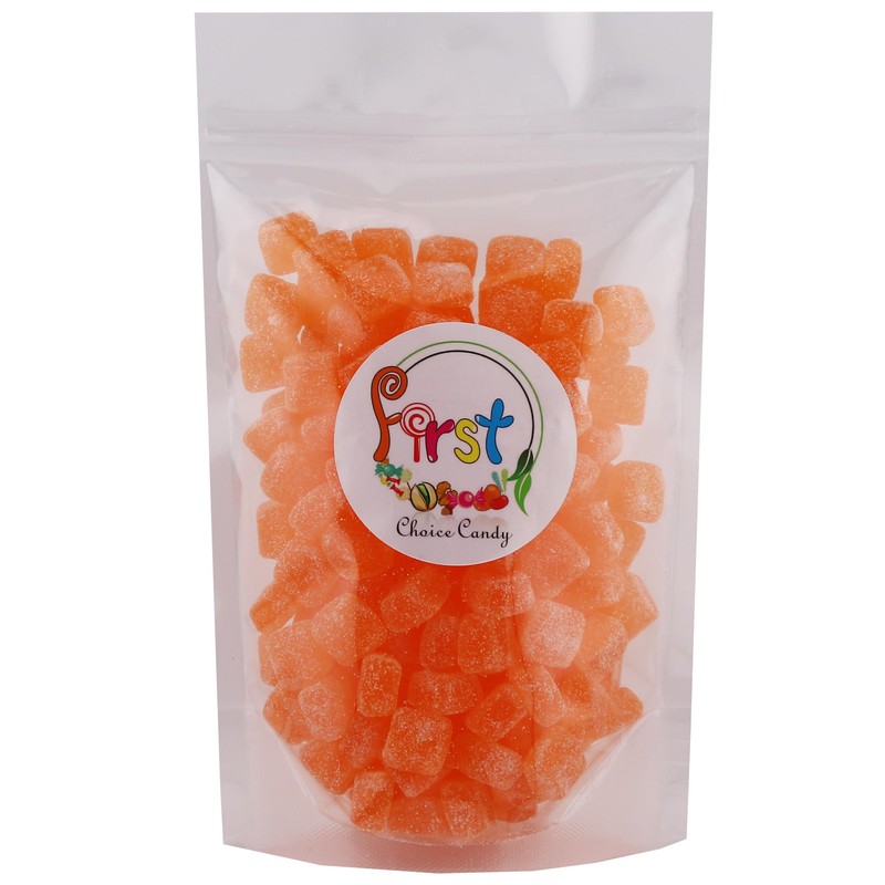 FirstChoiceCandy Sour Chewy Cubes Candy (3 Pound, Orange)