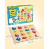 Puzzle De Clavijas De Madera Coogam Montessori, Tablero De C