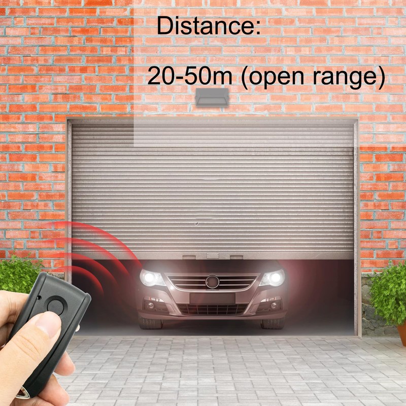 Garage Door Hand Transmitter Compatible Hormann Ecostar RSC2 RSE2 433MHz