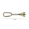 Inspirational Pendant Keychain with Brass Key Ring Key Organizer Key