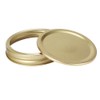 Stainless Steel SplitType Mini Glass Jar Lids Container Sealing Cover