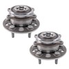 TRQ Driver & Passenger Side Wheel Hub Bearings Assembly Set