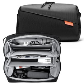 STARTRC PHOTO Carry Bag for DJI Osmo Action 5 Pro, Tech Pouch Accessories Carry Storage for for DJI Osmo Action 5/4 / 3Adventure Combo Accessories