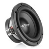 CT Sounds Bio 8” 600-Watt Dual 2-Ohm Car Subwoofer
