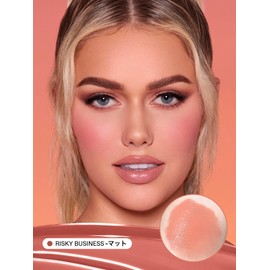 SHEGLAM Color Bloom Cheek Liquid Blush Matte Makeup Texture Risky Business