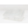 Clear Kid-Friendly Easy Clean Bento Lunchbox by My Family -