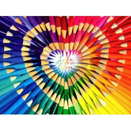 Life is a Box of Colors 350 Piece Puzzle