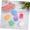 OHPHCALL 120 Sheets Camping Soap Sheets Portable Hiking Paper Soaps