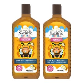 Shampoo Tio Nachito Bebe Jalea Real + Manzanilla 2 Pzas