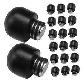 BIUDECO 50pcs Hair Scissors Silencer Rubber Bumpers Noise Reduction Clear Material for Barber Salon Hair Styling Tools Comfortable Vibration Absorber Replacement