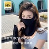 [VEVE&MIKI] 日焼け防止フェイスカバー コラボ 息苦しくない 繰り返し 洗える 日よけ UVカット 日焼け 防止