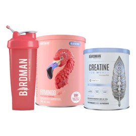 Proteína Fitmingo 510g + Creatina P/ Mujer Inositol + Shaker