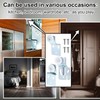 Blulu 12 Pcs Sliding Closet Door Roller Kit Wardrobe Door