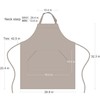 Khoji & Meeni Aprons with 2 Pockets Unisex Men Aprons