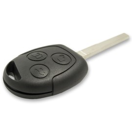 Keyless2Go New Uncut Keyless Remote Head Key Fob Replacement for Ford Fiesta That Use KR55WK47899 (2 Pack)