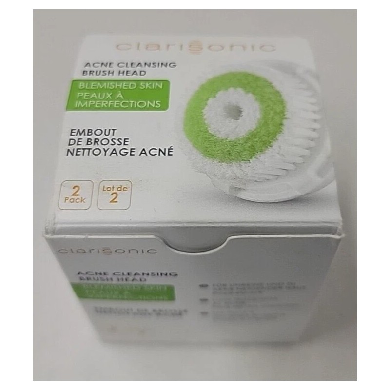 Cabezales de cepillo de repuesto para limpieza de acné Clarisonic