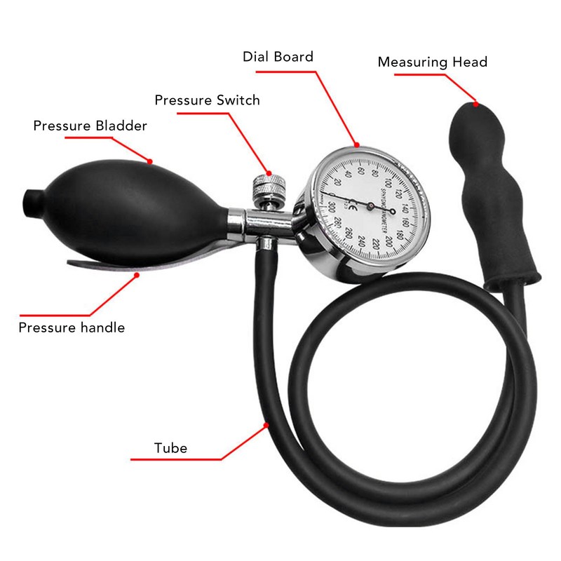Body Pressure Gauge Ball Tester Relaxation State Measurement Tool with