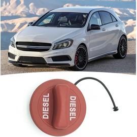 Merautop SJ A2224700105 Fuel Cap Tank Caps Replacement for A-Class W176 B-Class W246 W242 C-Class W205 S-Class W222 GLA X156 CLA T-Model X117 GLC X253 C253 E-Class W213