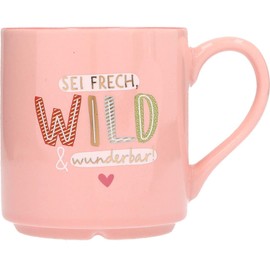 Depesche 0013594-043 Lieblingsbecher Motiv Nr. 43, Henkeltasse mit Spruch, 300 ml, aus Porzellan, teilweise mit Goldfolie und Innendruck