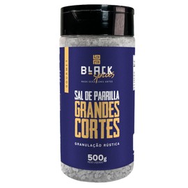 Black Spices Coarse Sea Parrilla Salt - Perfect Blend for Grilling & BBQ (1, COARSE SEA SALT)