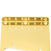 Top Loader Guitar Bridge Plate Steel 6 Strings Gold Color
