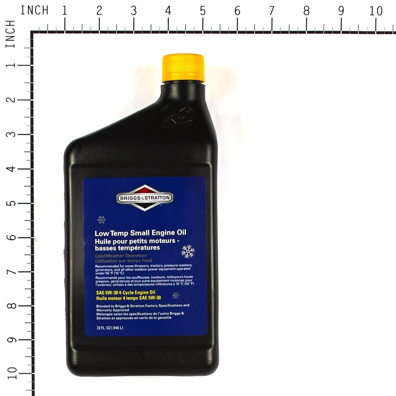Briggs & Stratton 100030C SAE 5W-30 4-Cycle Snow Thrower Oil