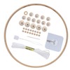DIY Wind Chimes Kit Round Wood Beads Crafts Ornaments Hand