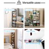 Allgonicer Wire Grid Storage Shelf, Interlocked 14" Cubes, Sturdy &