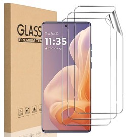 HEYUS [3 Pack] Screen Protector for Motorola G85 5G /Edge 50 Fusion /S50 Neo(6.7 inch), Full Cover HYDROGEL Aqua Screen Protector Curved for Motor G85, Edge 50 Fusion, S50 Neo 2024