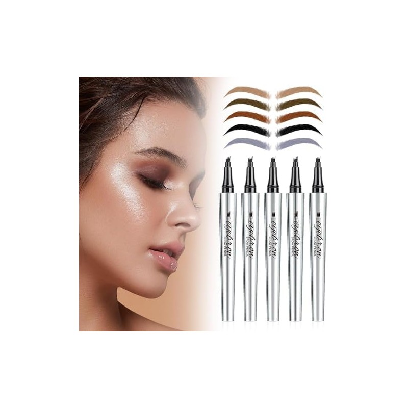 Lápiz de Cejas Microblading 3D (Paquete de 2) (5 pcs)