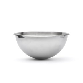 DE BUYER 3372.3 Schüssel 1/2 aus Edelstahl, Durchmesser 30 cm, 18/166, Silber