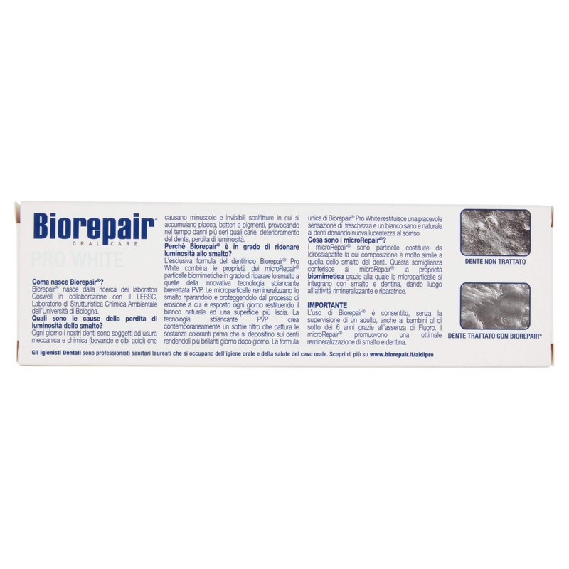 Biorepair Pro White Toothpaste 75ml