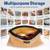 WISEPRO 4 PCS Zippered Tool Pouch, Multipurpose Tool Organisers Bags,