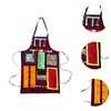 Colcolo Sensory Apron Fidget Apron Mental Stimulating Lightweight Fidget Blanket