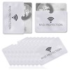 Ren He 10pcs Credit Card Case RFID Anti-Skimming Magnetic Waterproof