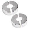 UFURMATE Wall Pipe Cover, 2 Pieces Plastic Wall Hole Decorative