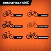 LOEVELOSI Bicycle Quick Release Extra Light Rear Wheel Axle, MTB,