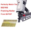 BHTOP 3 1/4 Inch Framing Nails, 21 Degree Bright Smooth