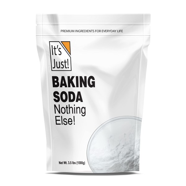It's Just - Baking Soda, 100% Pure Sodium Bicarbonate, Food