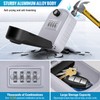 ENONEO Key Safe Key Safe with 4-Digit Combination Code with