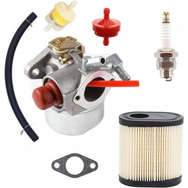 Carburetor for Craftsman 917388300 Gas Walk-Behind Mower w/ 6.0 hp for Tecumseh 4.5hp 5hp 5.5hp 6.0hp 6.5hp 6.75 hp Model 917.387282 917.388040 143.013802 Mower Tecumseh 640303 640262 640271 640172