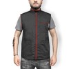 Professional Barber New Shirt Jacket Men's Black Sleeveless and Features