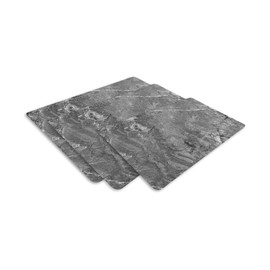 Pagnanno. Chopping Board-Catering Cutting Set-Kitchen Board-Glass Worktop Savers-Sink Chopping Board-Large-Worktop Protectors Heat Resistant-Marble Effect Grey (Design 6, 20 x 16 inches (Pack of 1))