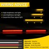 FXC 2 Pack 10" LED Trailer Tail Light Bar Brake