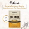 Roland Foods Medium Grain Yellow Polenta, 8.8 Ounce Box, Pack