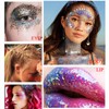 Yeweian Purple Face Body Glitter Stick, Eye Nails Hair Body