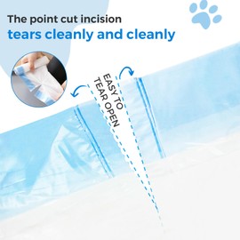 30 Count Self Cleaning Cat Litter Box Liner, Extra Thick Waste Bag for Q-clean Cat Litter Box, Heavy Duty and Odor Prevent
